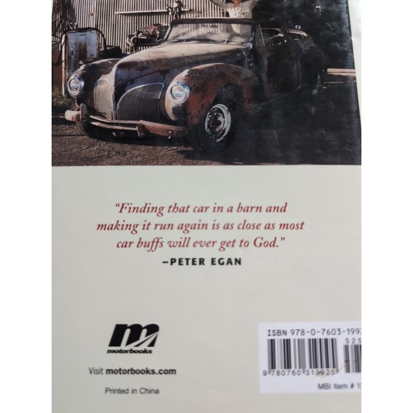 Cobra in the Barn : Great Stories of Automotive Archaeology by Tom Cotter (2005, - Picture 4 of 6